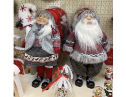 Дядо Коледа / Баба Коледа 47см снимка